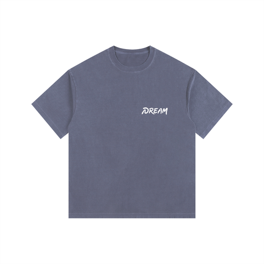 Vintage Washed Oversized Cotton T-Shirt
