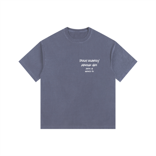 Vintage Washed Oversized Cotton T-Shirt